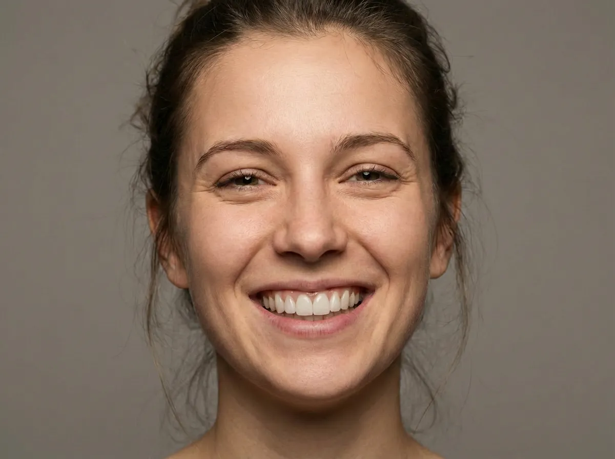 Perfectly aligned smile after Invisalign